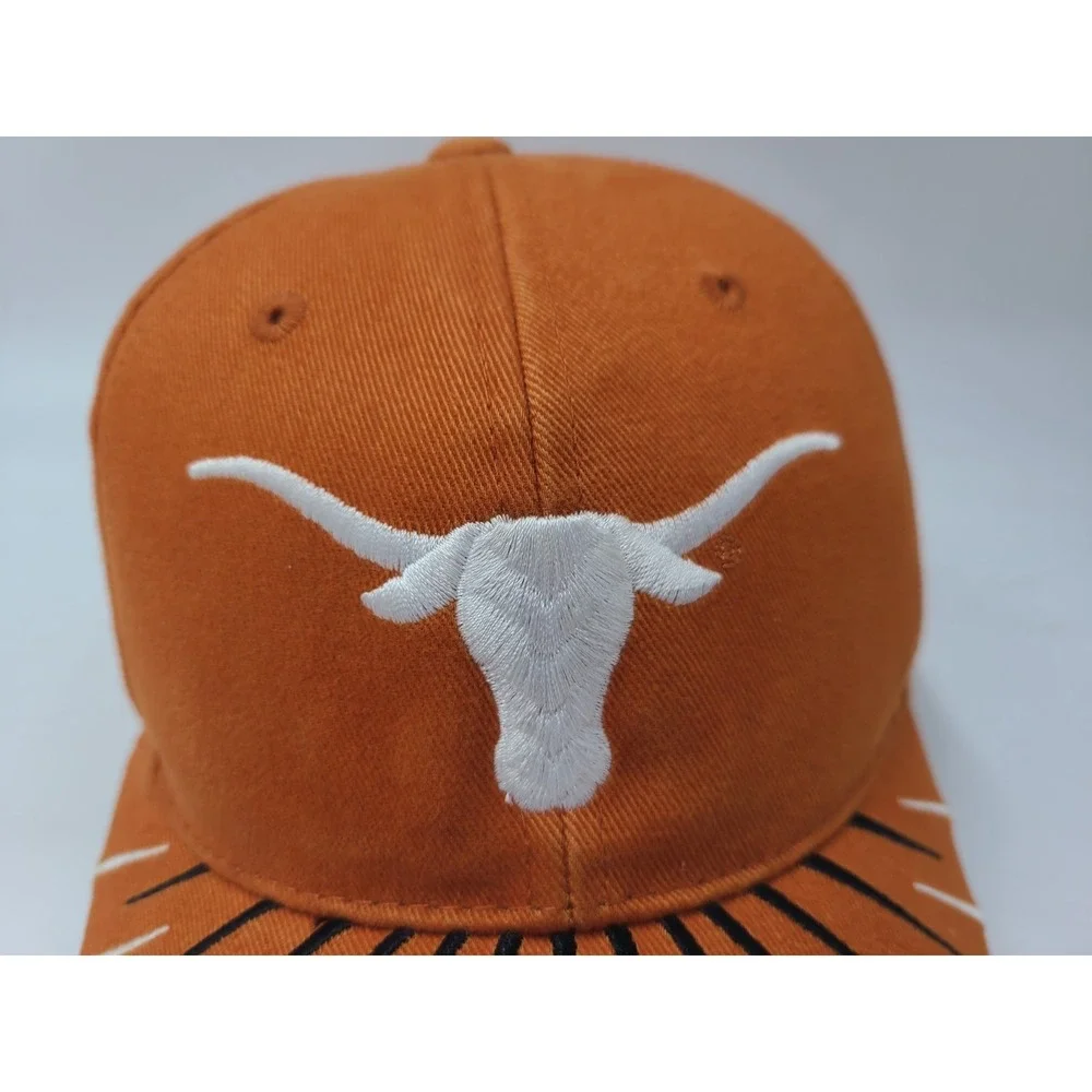 Vintage Youth University of Texas Longhorns Annco Adjustable Hat Cap NCAA Orange